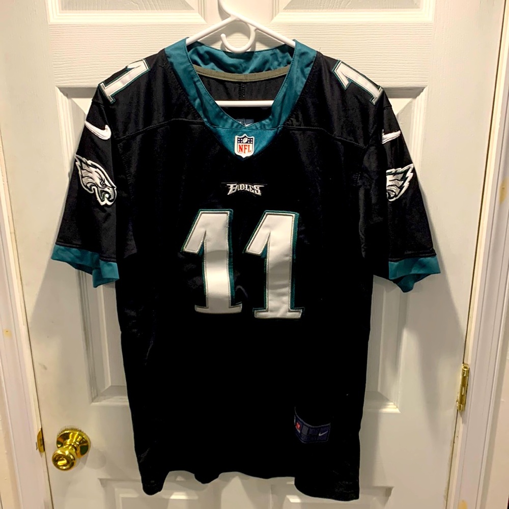 Carson Wentz #11 Black Philadelphia Eagles Jersey